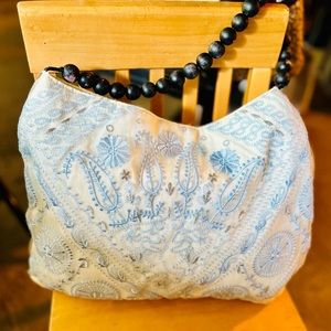 Nine West Embroidered Shoulder Bag